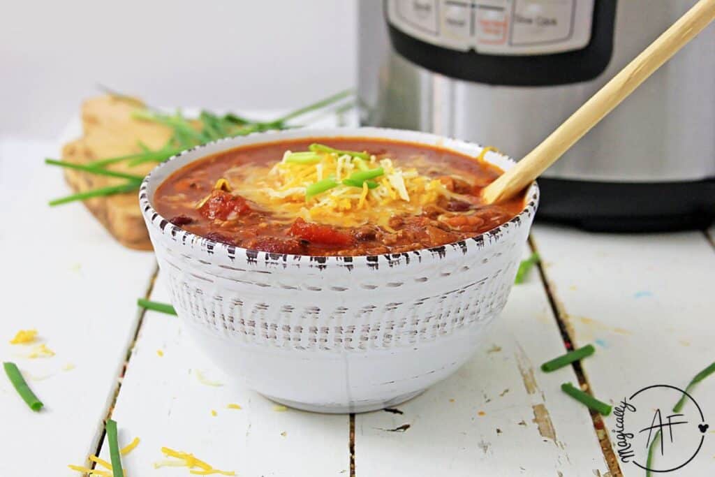 Bowl of Walt Disney's Chili Recipe