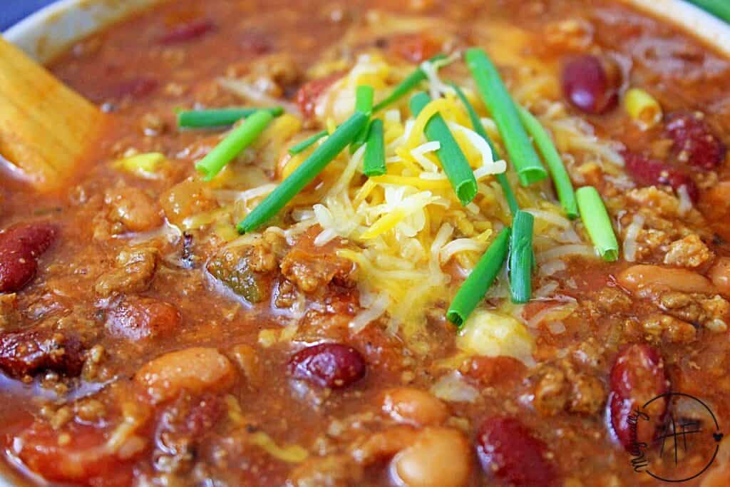 Close Up of Walt's Chili