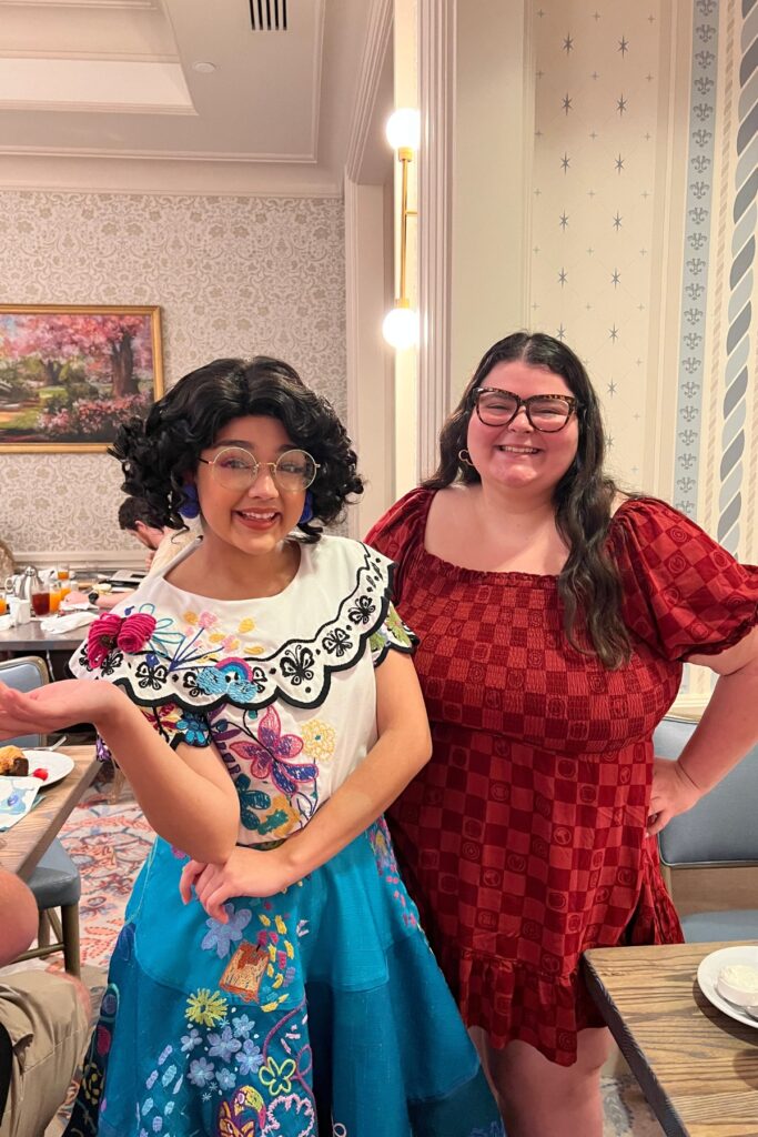 Vee Zarate at 1900 Park Fare at Disney